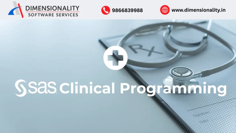 Clinical SAS programming used in clinical trials for regulatory-compliant data analysis