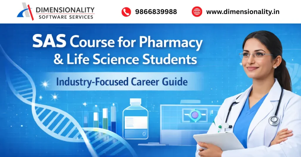 SAS course for pharmacy and life science students focusing on clinical SAS, clinical trials, and industry-focused career opportunities